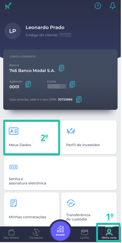 Alteração De Dados Cadastrais – Modal+hub | AAI